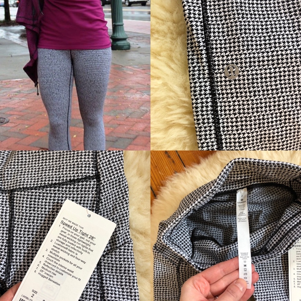 NWT Lululemon Speed Tight Pocket Leggings Teeny 2 - Picture 7 of 8